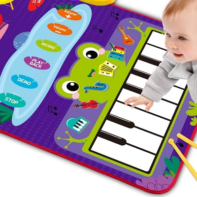 Tapis d'éveil bébé - MusicPlayMat™ - Grenouille