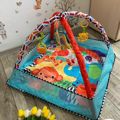 Tapis d'Éveil - BabyGymPlayMat™ - Bleu