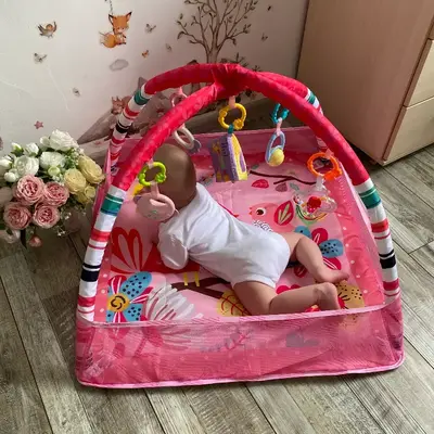 Tapis d'Éveil - BabyGymPlayMat™ - Rose