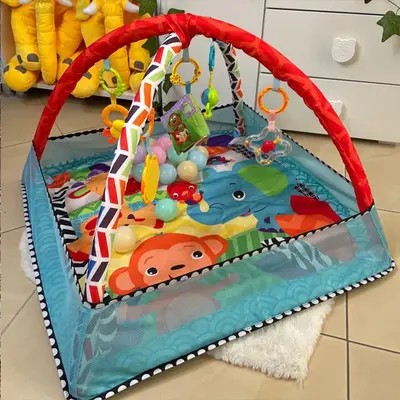 Tapis d'Éveil - BabyGymPlayMat™ - Bleu