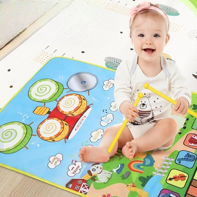 Tapis d'éveil bébé - MusicPlayMat™ - Ferme