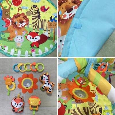 Tapis d'Éveil - BabyGymPlayMat™ - Zoo